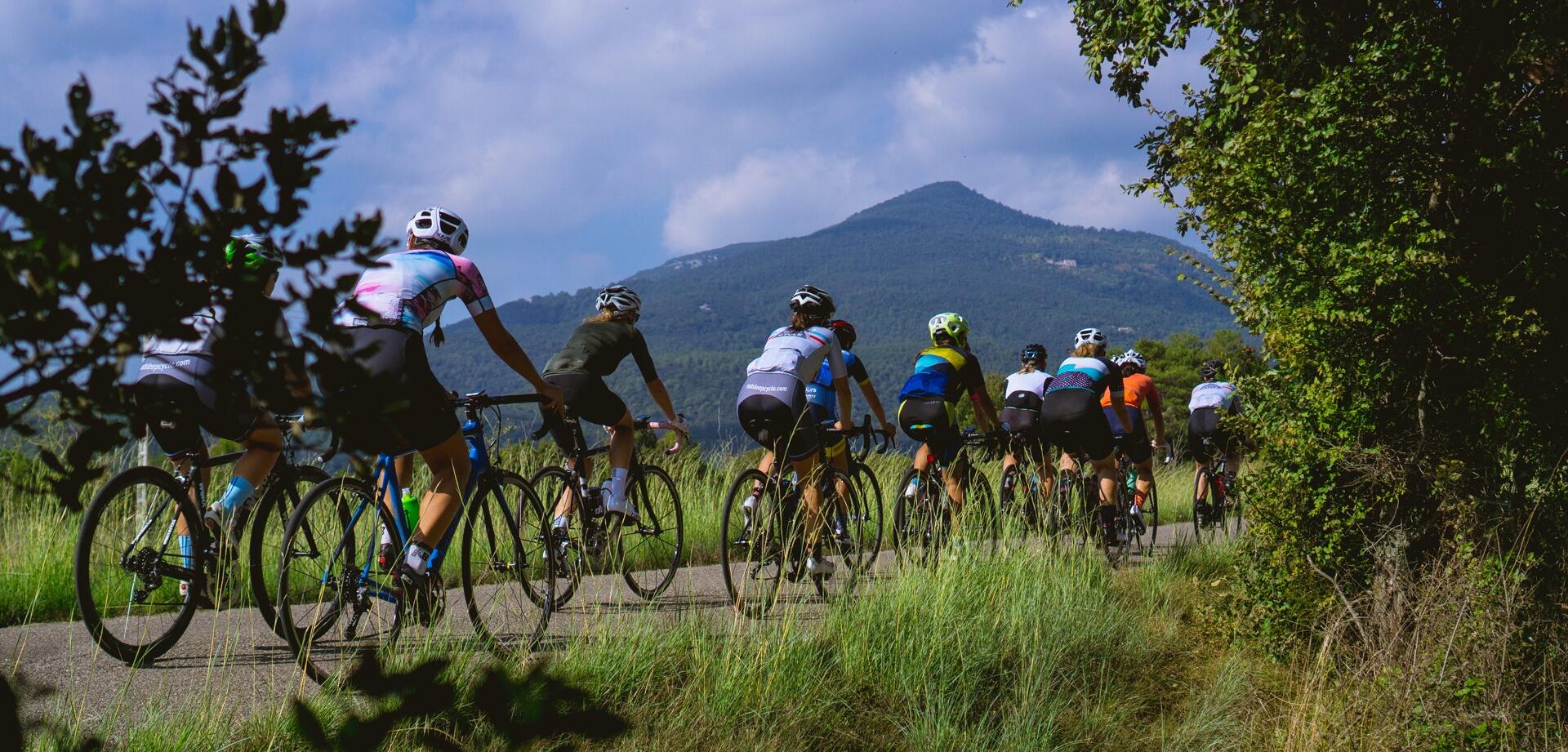 Front of the Cycling Group